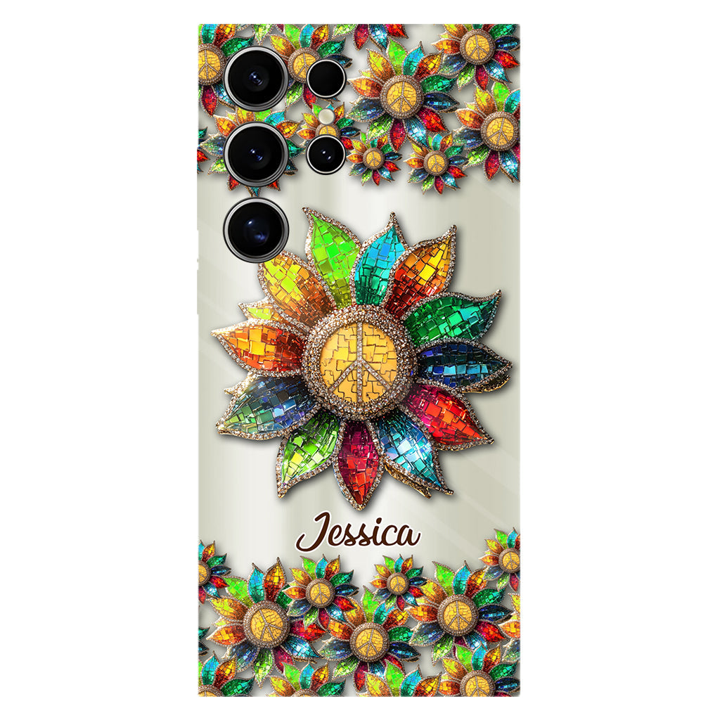 Coque de téléphone personnalisée Hippie Soul - Motif hippie intégral