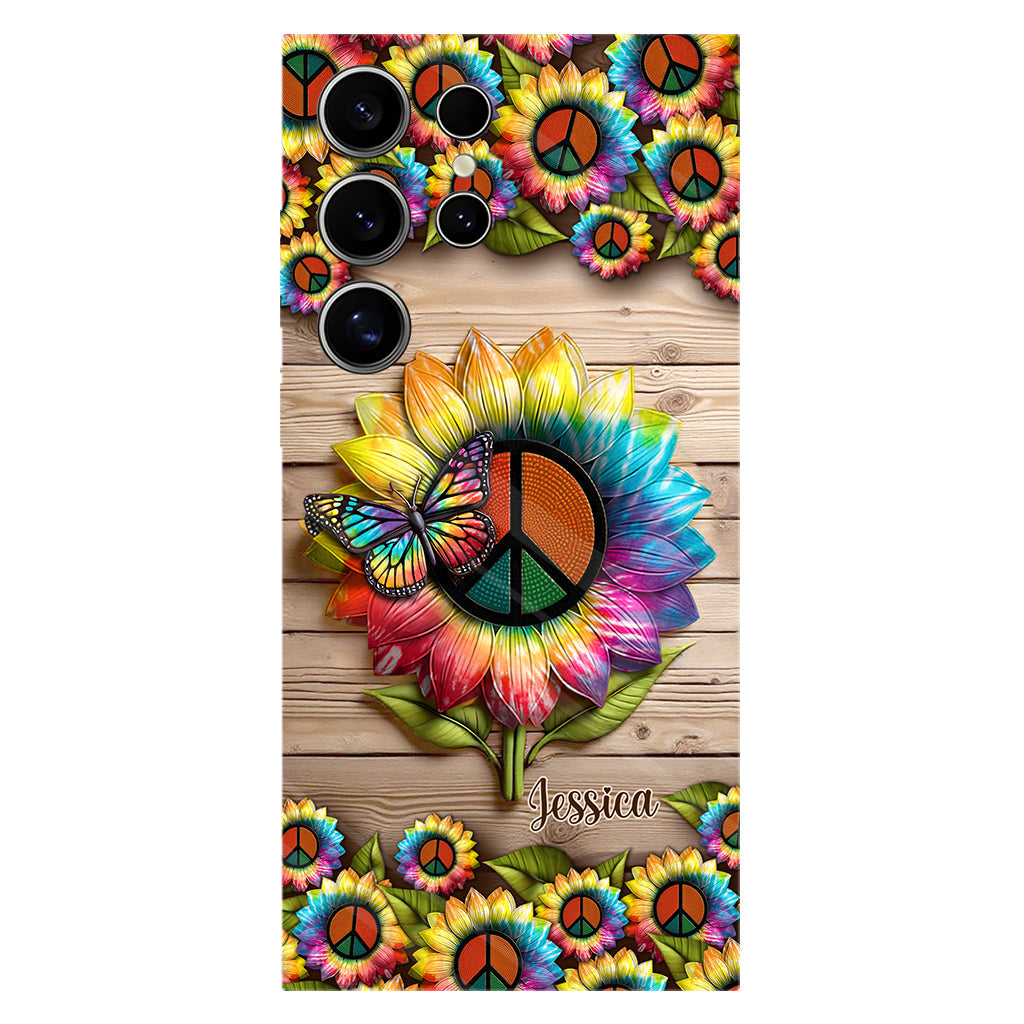 Coque de téléphone personnalisée Hippie Soul - Motif hippie intégral