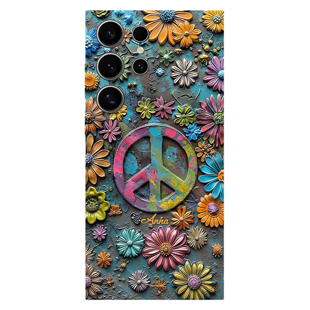 Coque de téléphone personnalisée Hippie Soul - Motif hippie intégral
