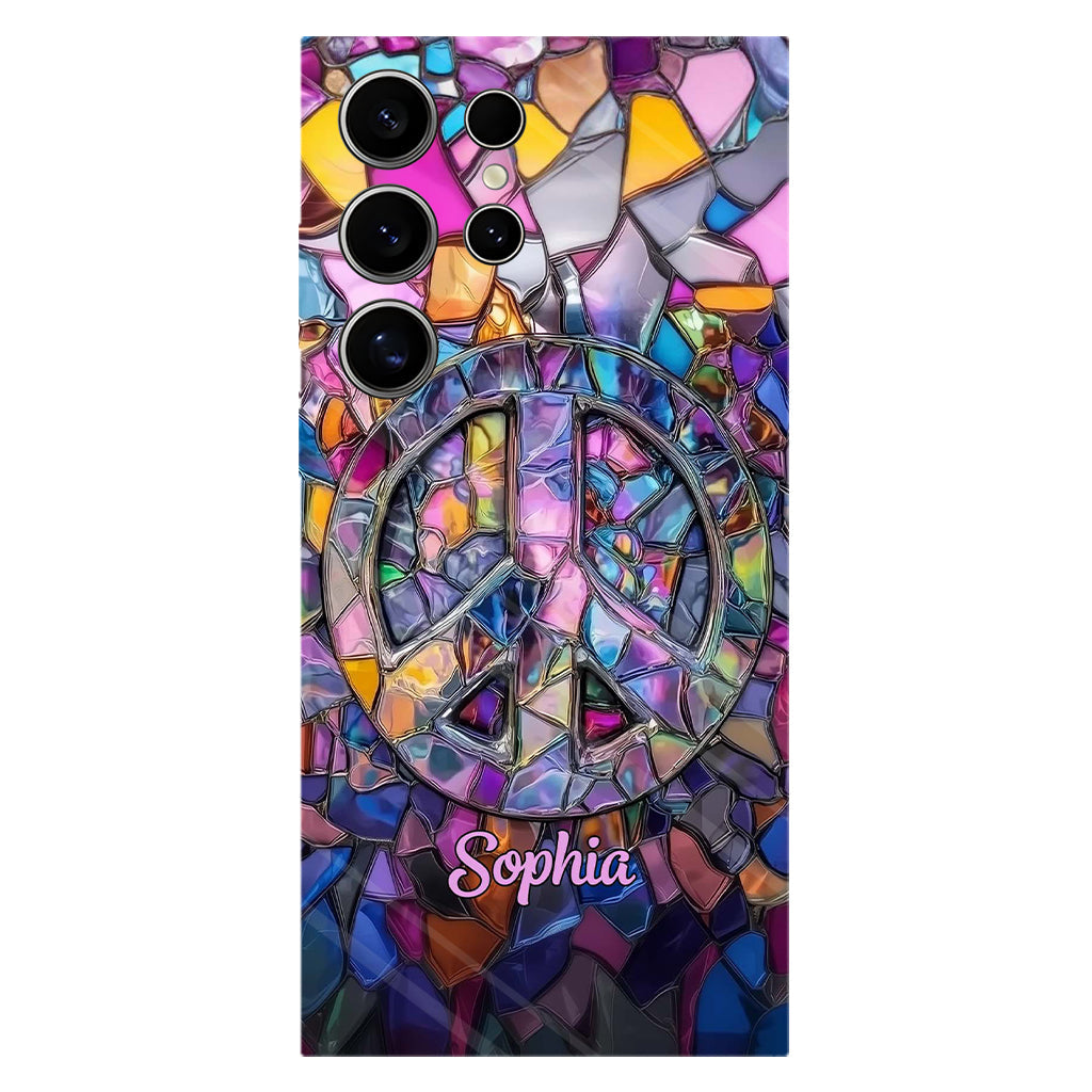 Coque de téléphone personnalisée Hippie Soul - Motif hippie intégral