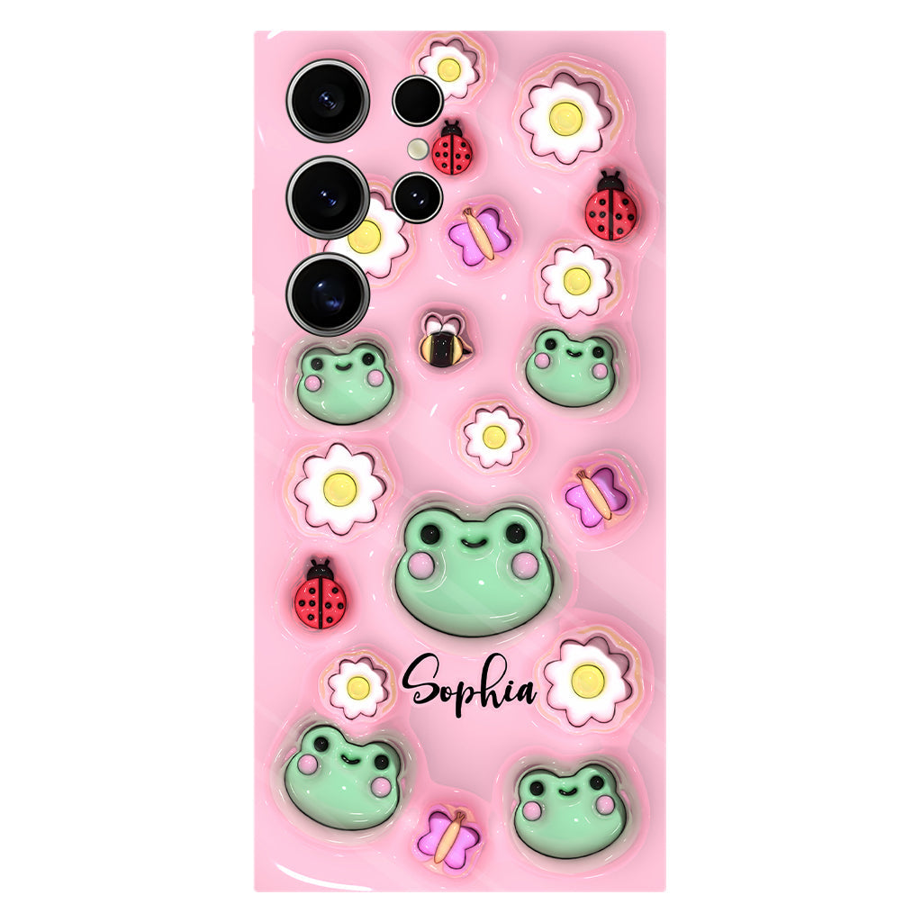 Coque de téléphone personnalisée « Grenouilles » - Motif grenouille intégral