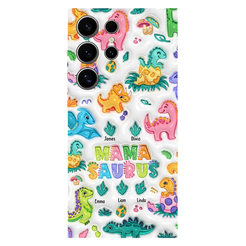 Mamasaurus - Personalized Mother Full Print Phone Case