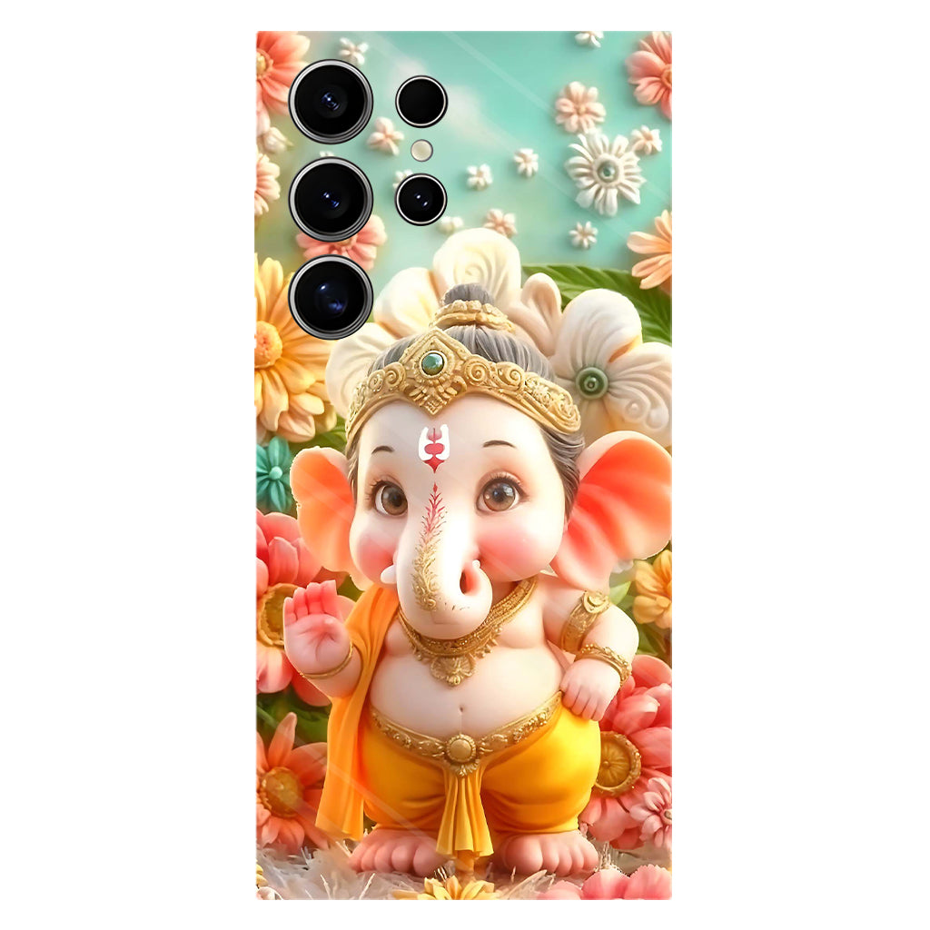 Coque de téléphone Ganesha - Impression intégrale hindoue