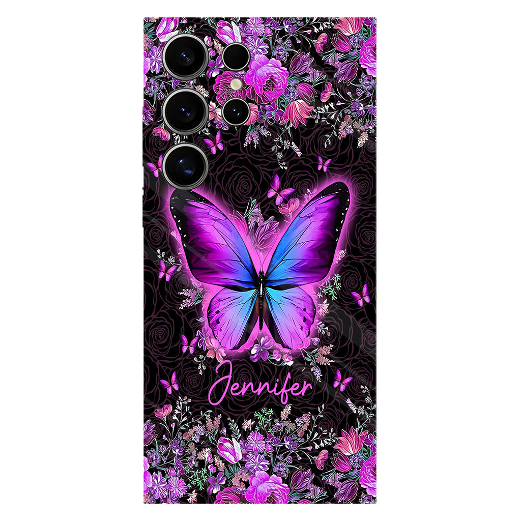 Love Butterflies - Personalized Butterfly Full Print Phone Case