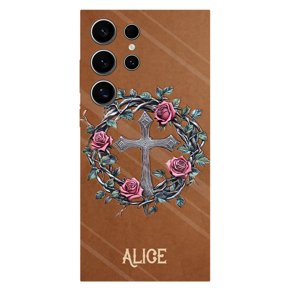 Croire - Coque de téléphone personnalisée avec impression chrétienne intégrale