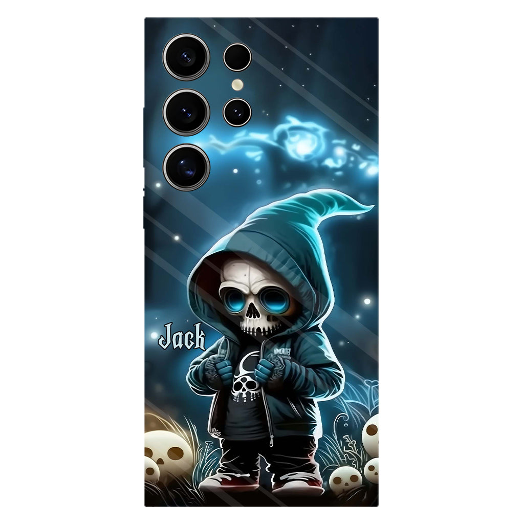 Coque de téléphone personnalisée Cool Dude - Motif crâne intégral