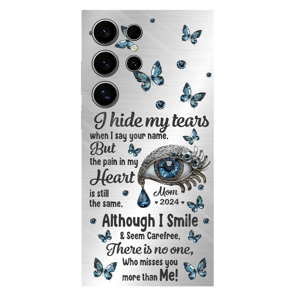 Mes larmes - Coque de téléphone personnalisée en hommage à mes larmes