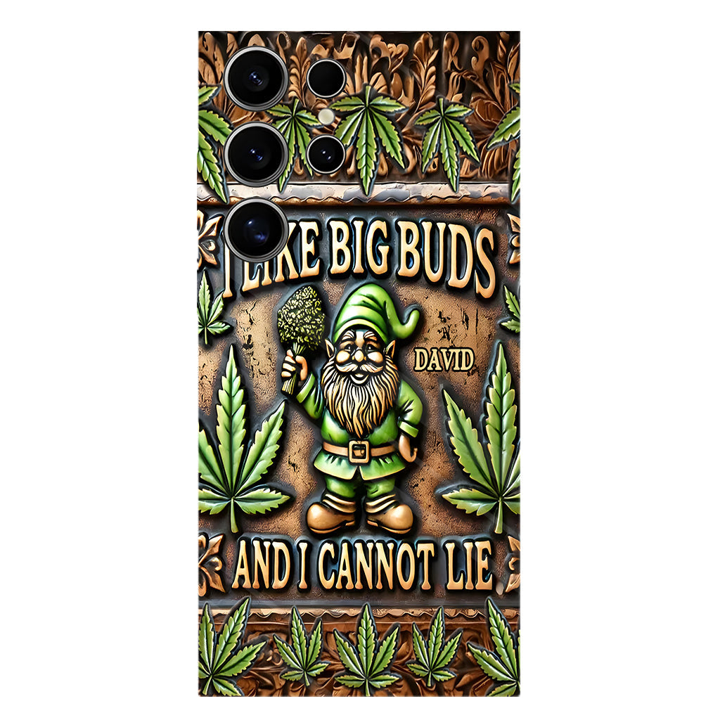 J'aime les grosses têtes - Coque de téléphone personnalisée avec impression intégrale sur le thème du cannabis