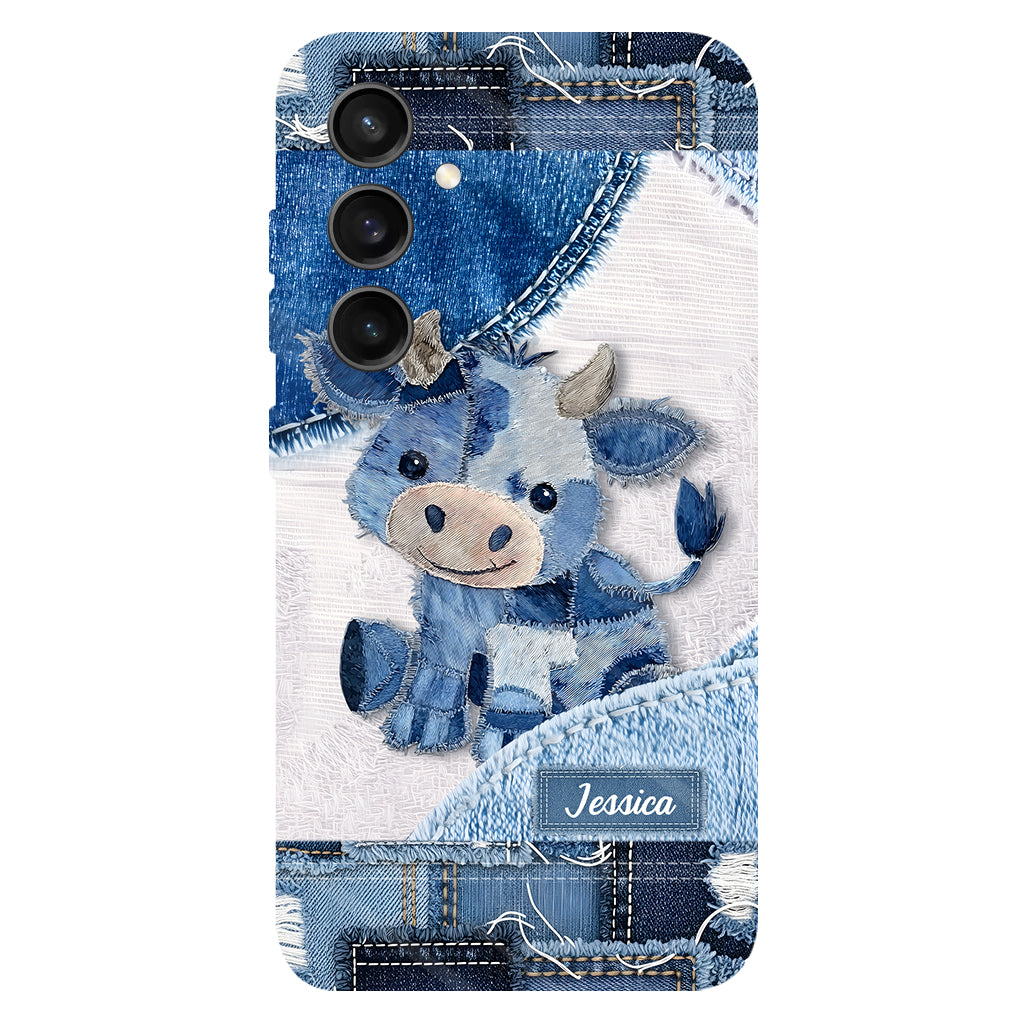 Coque de téléphone personnalisée avec imprimé vache des Highlands - Mignonne vache des Highlands