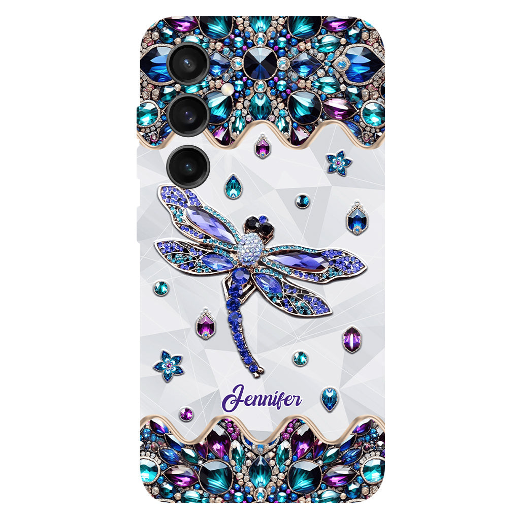 Love Dragonfly - Personalized Dragonfly Full Print Phone Case