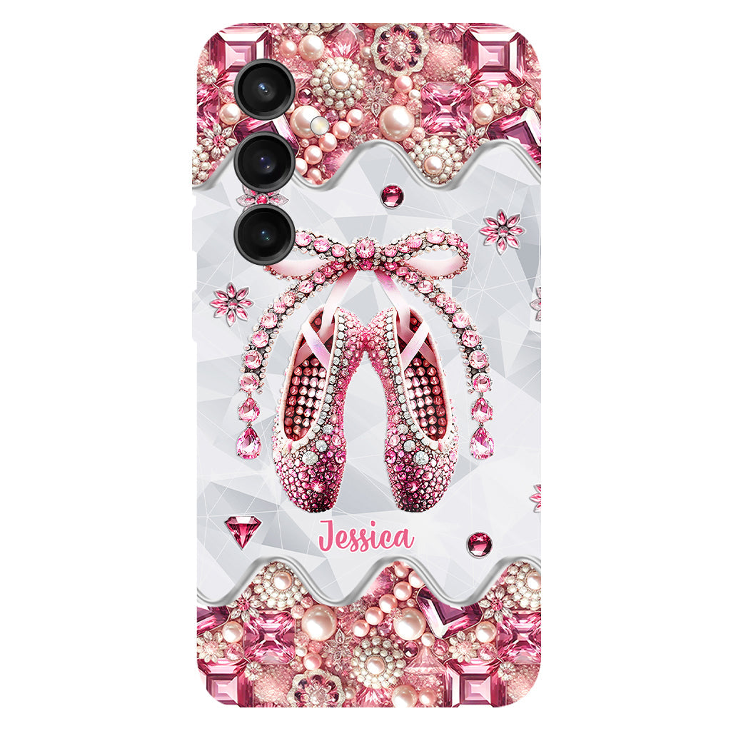 Coque de téléphone personnalisée Love Ballet - Impression intégrale sur le thème du ballet