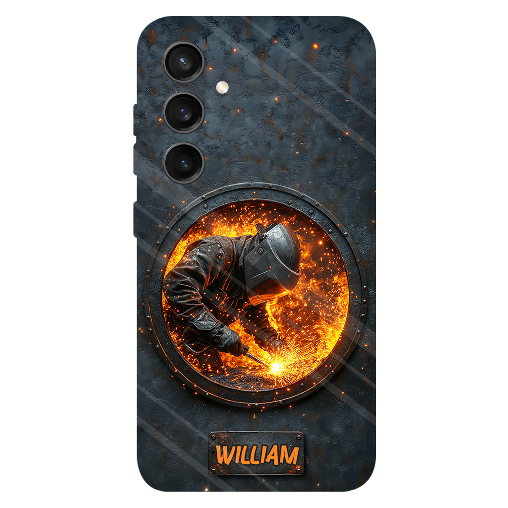 Gift For Welder Man - Personalized Welder Full Print Phone Case