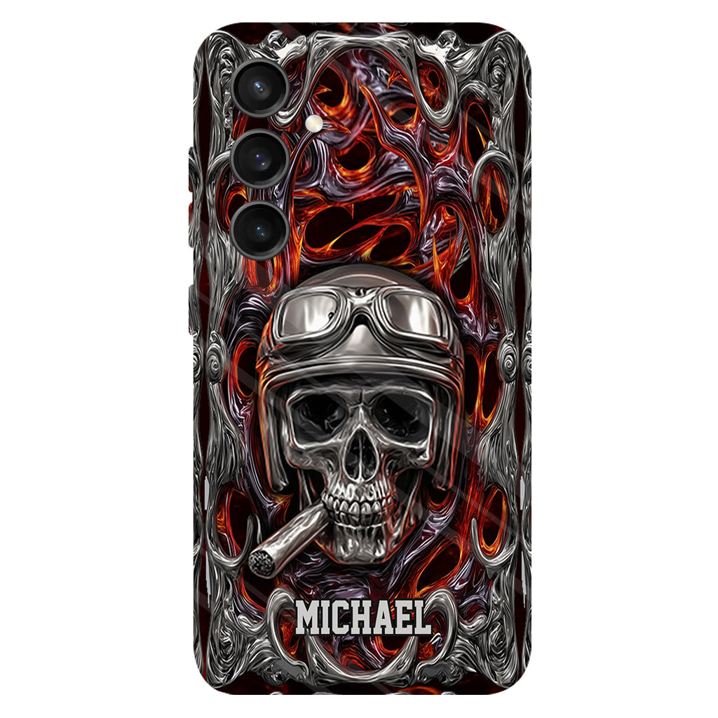 Ride Or Die - Coque de téléphone personnalisée pour motard avec impression intégrale