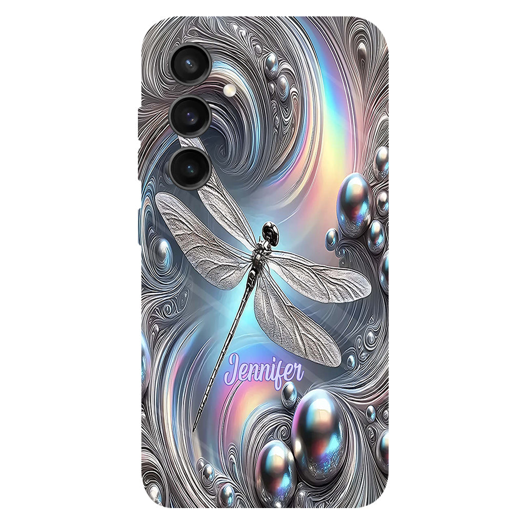 Magnifique libellule - Coque de téléphone personnalisée avec motif libellule intégral