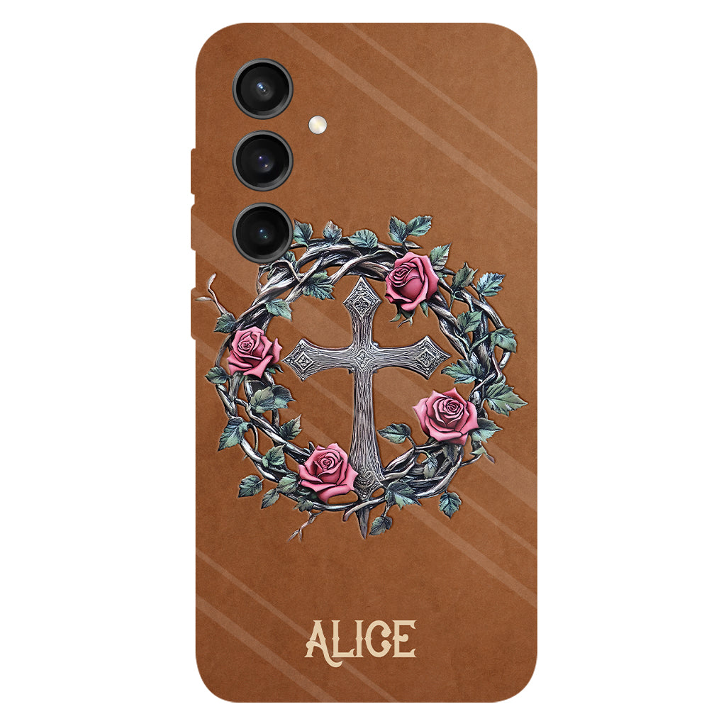 Croire - Coque de téléphone personnalisée avec impression chrétienne intégrale