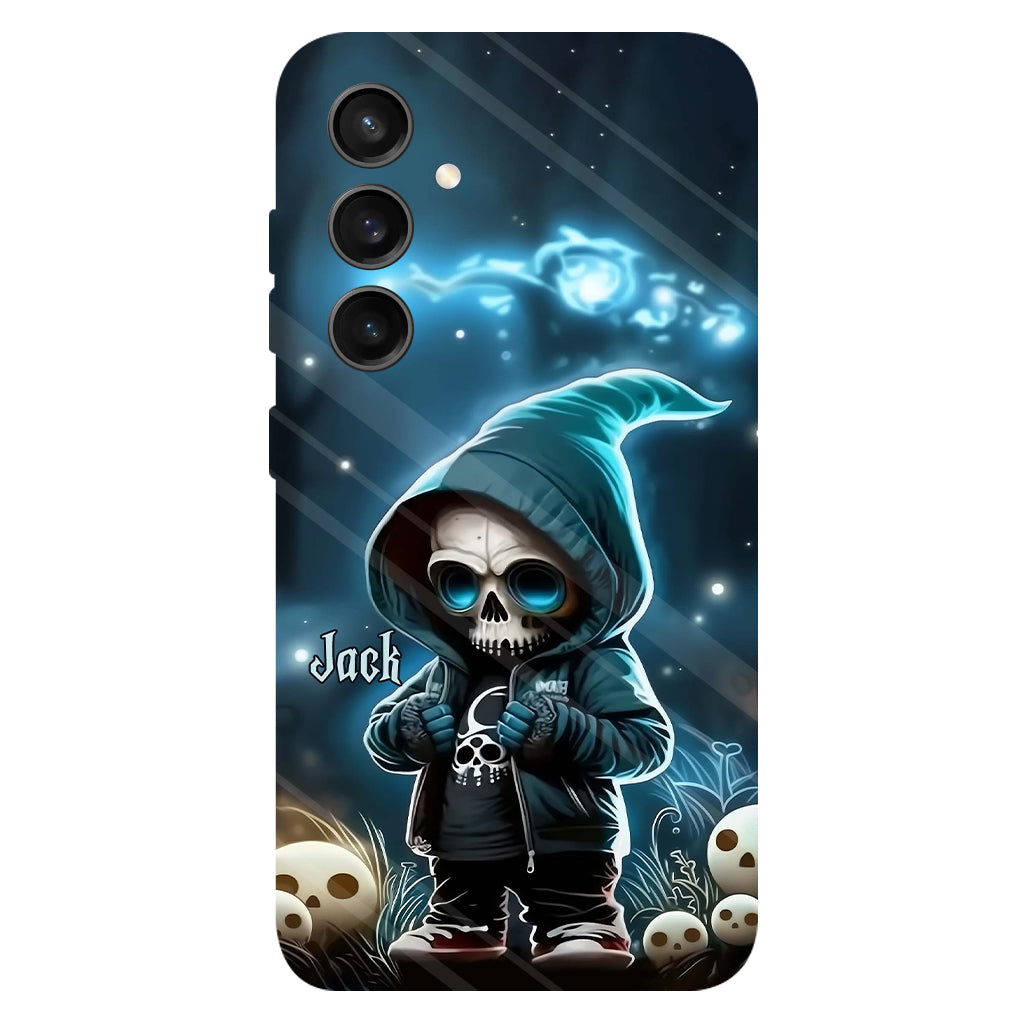 Coque de téléphone personnalisée Cool Dude - Motif crâne intégral