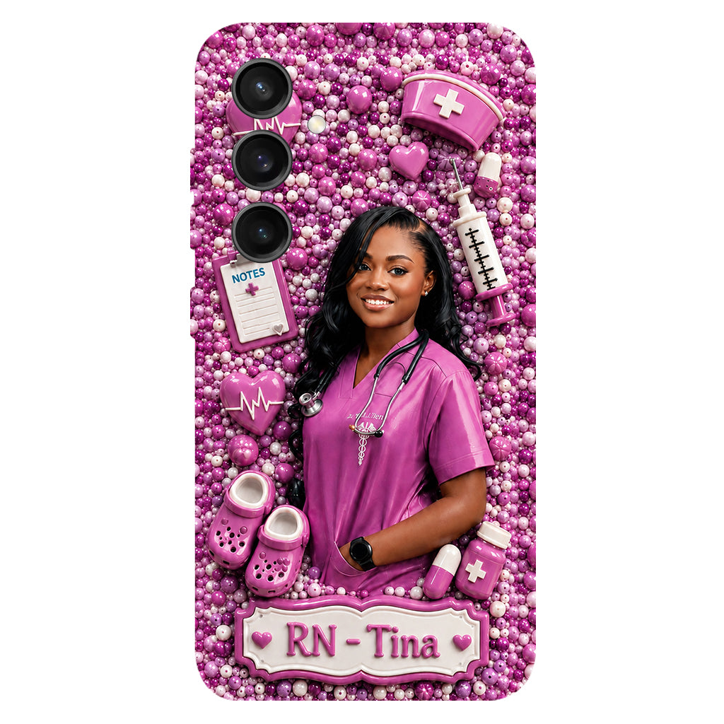 Love Being A Nurse - Personalized Nurse Full Print Phone Case
