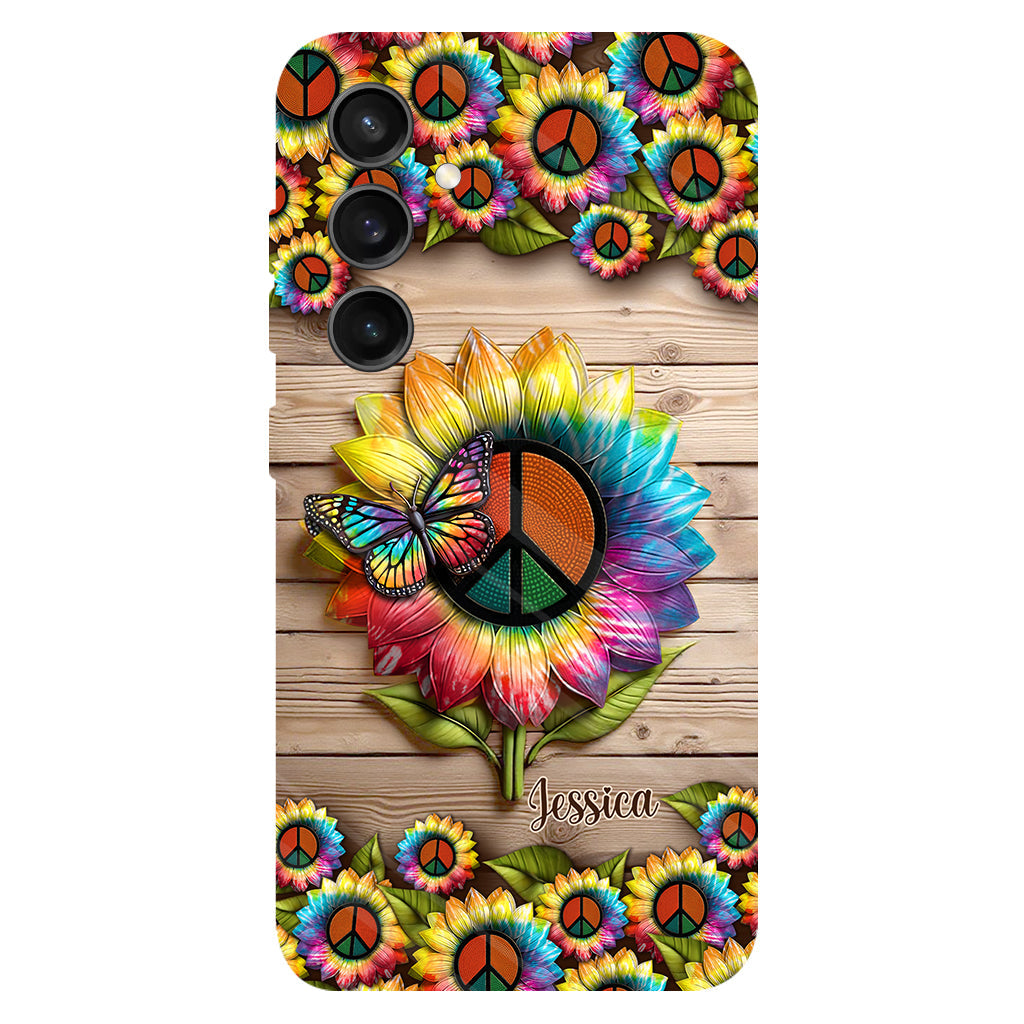 Coque de téléphone personnalisée Hippie Soul - Motif hippie intégral