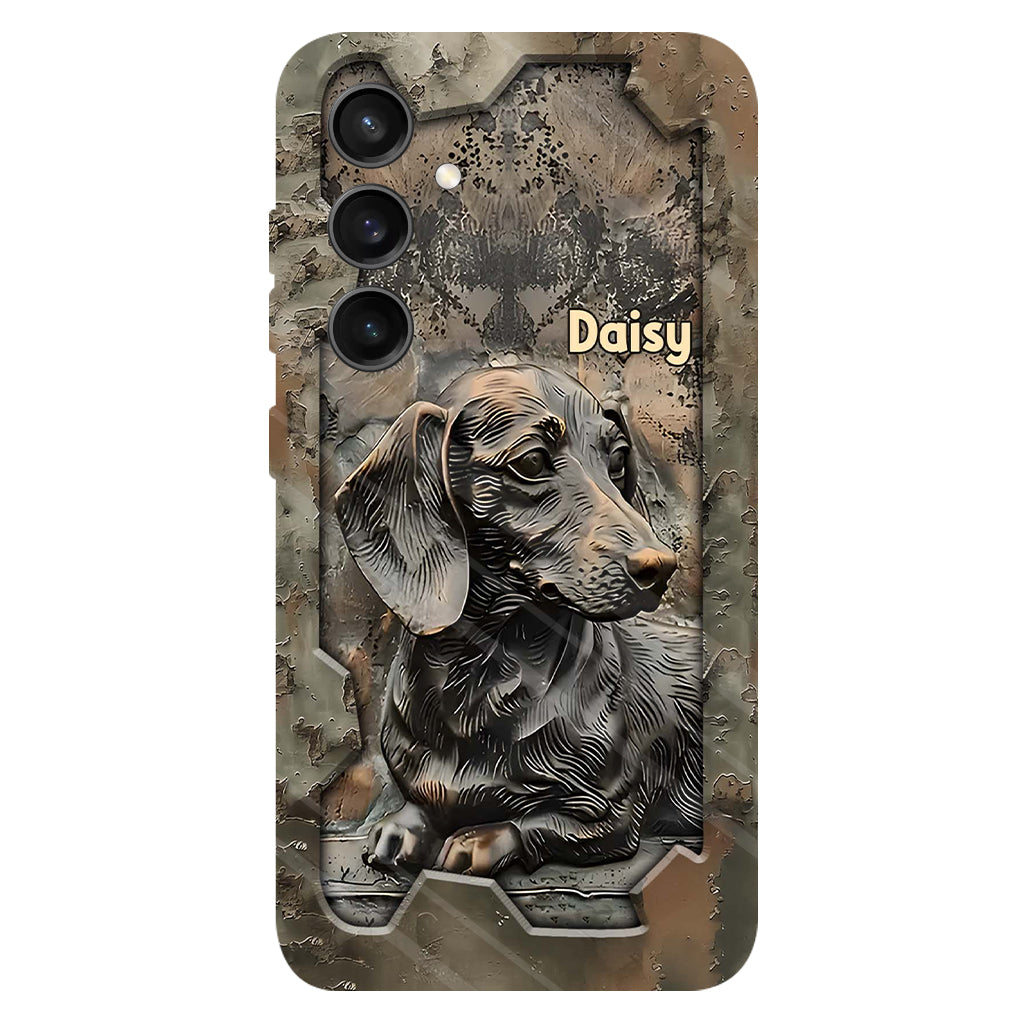 Life Is Better With My Dachshund - Personalized Dog Full Print Phone Case