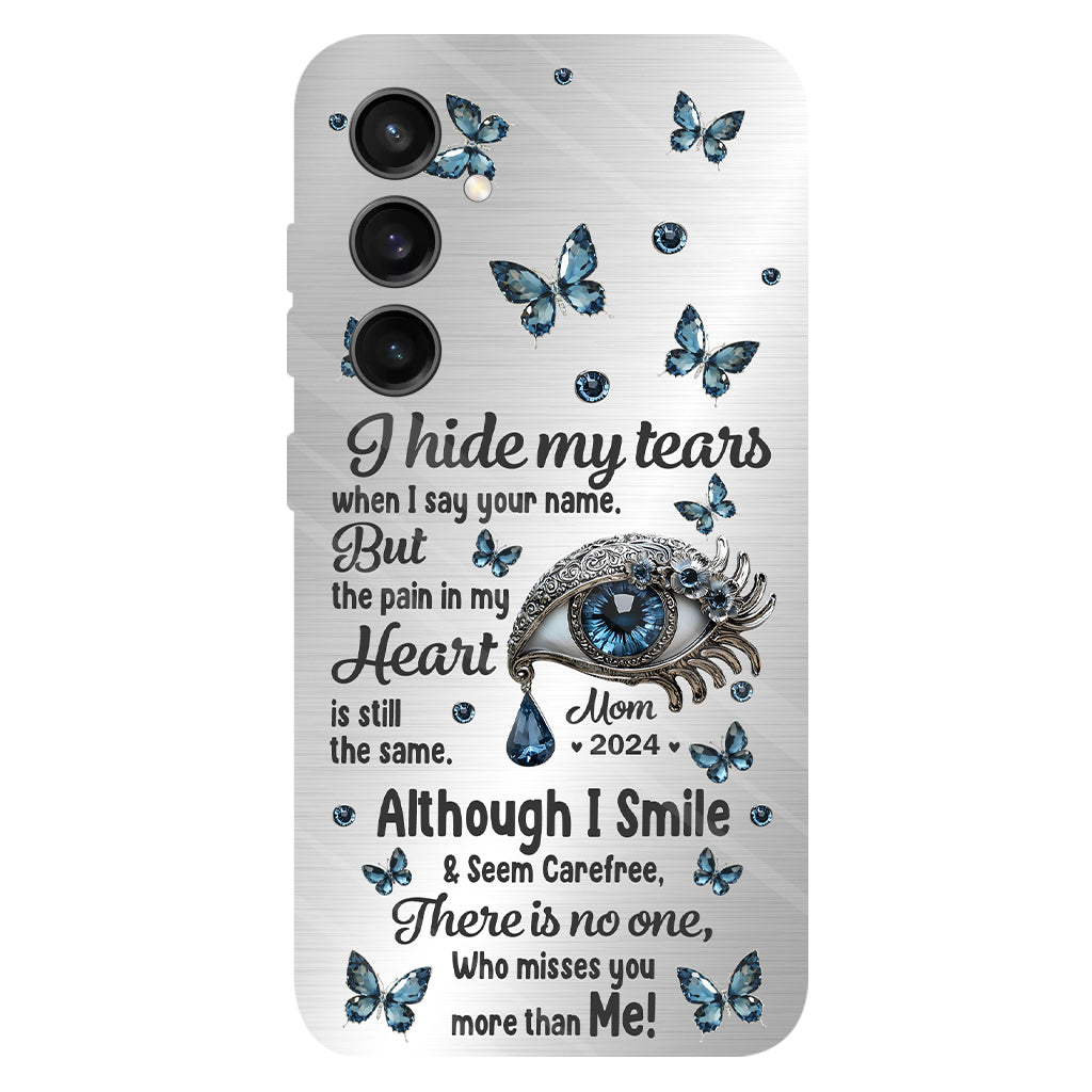 Mes larmes - Coque de téléphone personnalisée en hommage à mes larmes