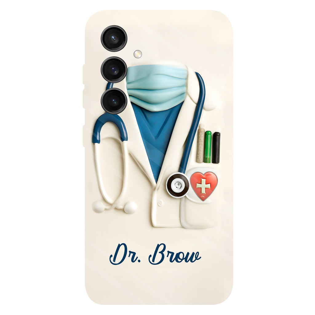 Medical Appreciation Design With Stethoscope - Personalized Full Print Phone Case