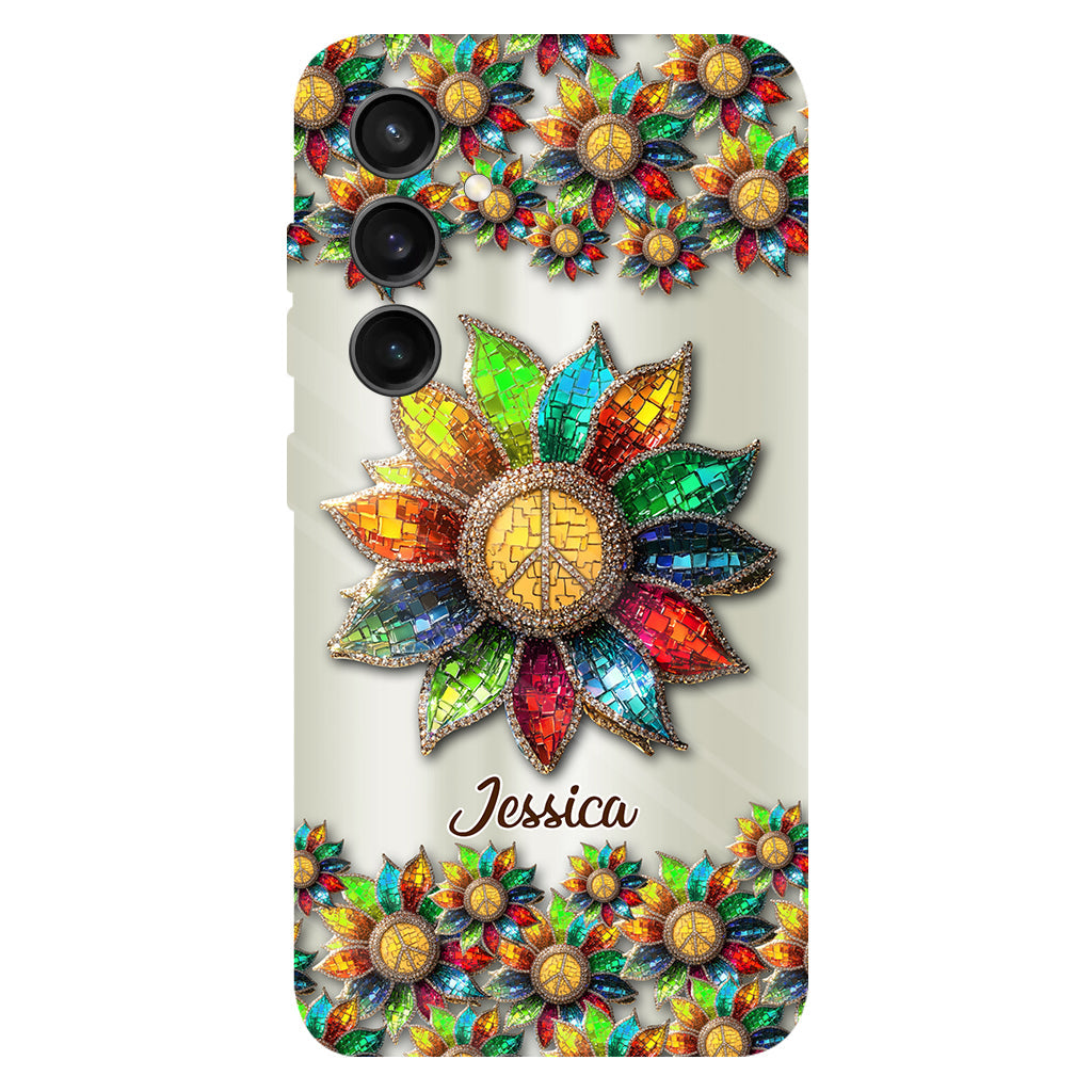 Coque de téléphone personnalisée Hippie Soul - Motif hippie intégral