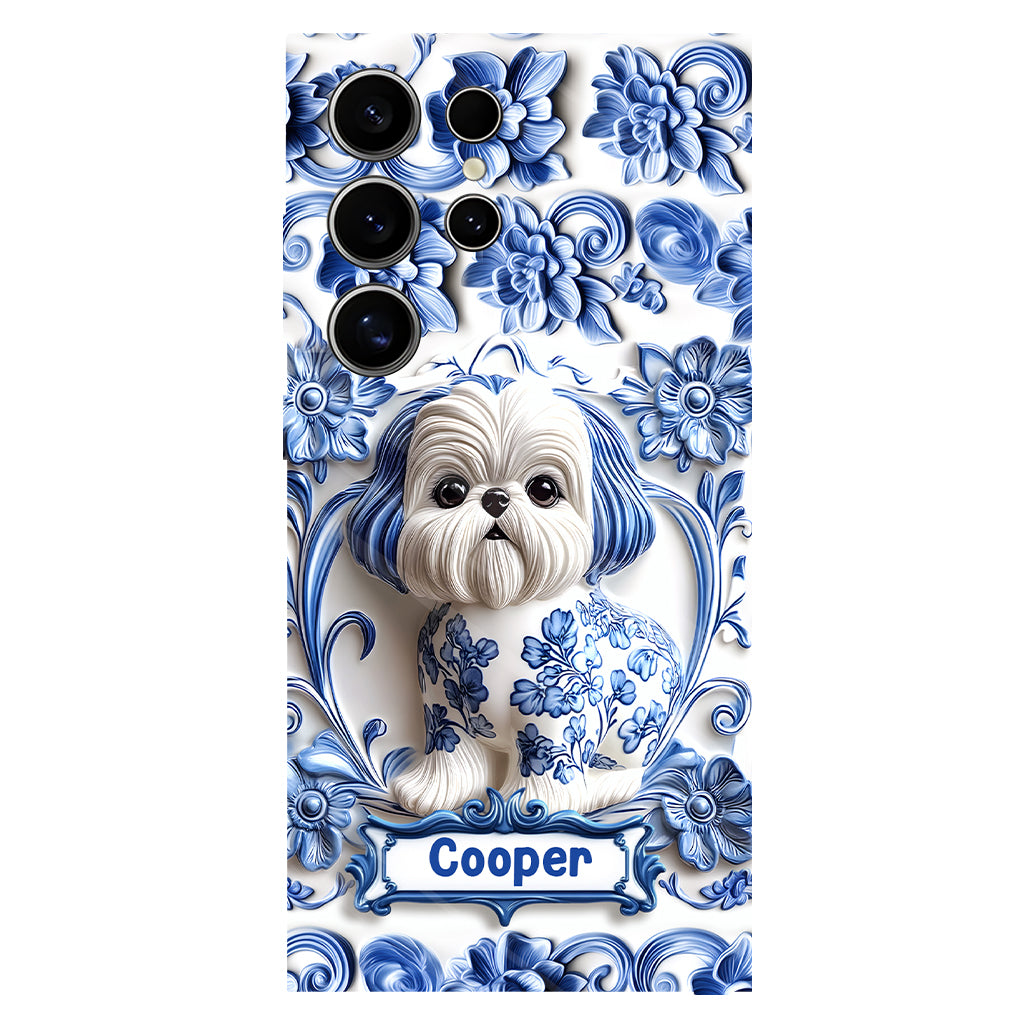 Cute Dog - Personalized Dog Full Print Phone Case