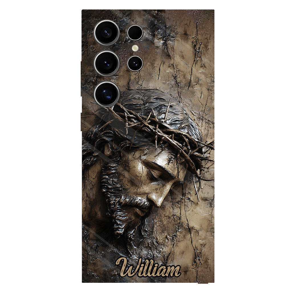 Foi, Espérance, Amour - Coque de téléphone personnalisée avec imprimé chrétien intégral