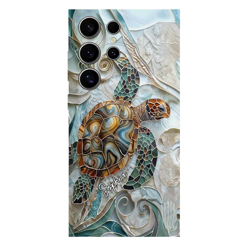 Love Turtles - Personalized Turtle Full Print Phone Case