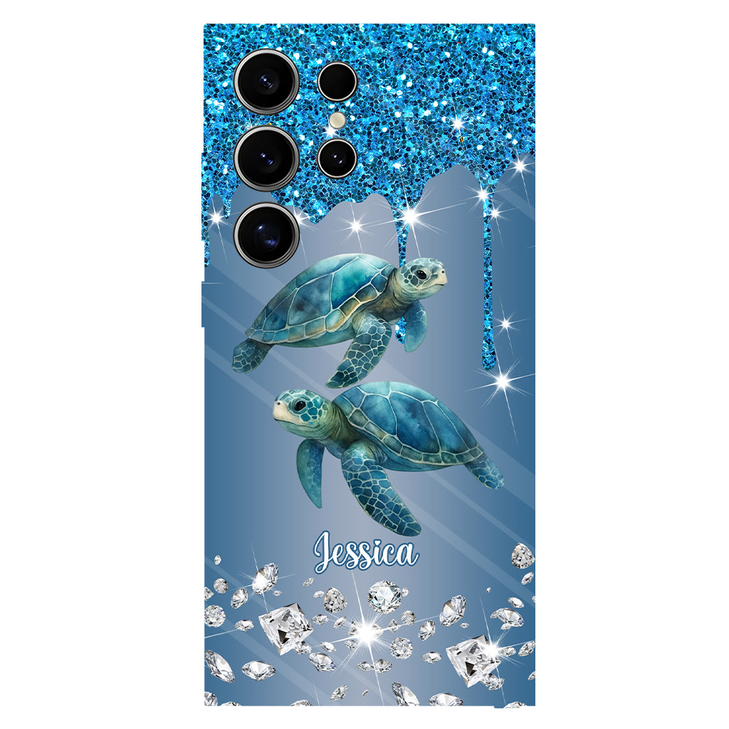 Beautiful Dolphins/ Turtles/ Whale... Gift For Sea Lover - Personalized Sea Lover Full Print Phone Case