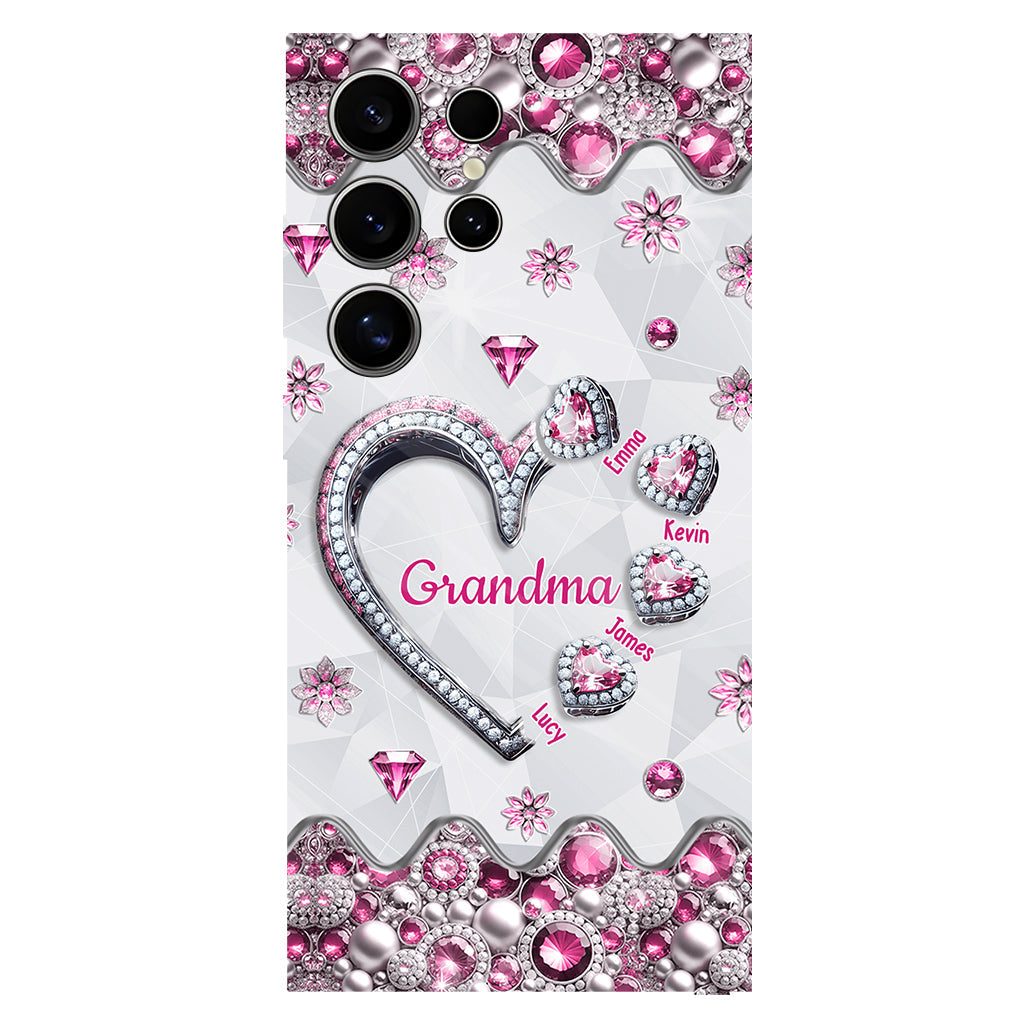 Cadeau pour grand-mère, maman… - Coque de téléphone personnalisée avec impression intégrale « Grand-mère »