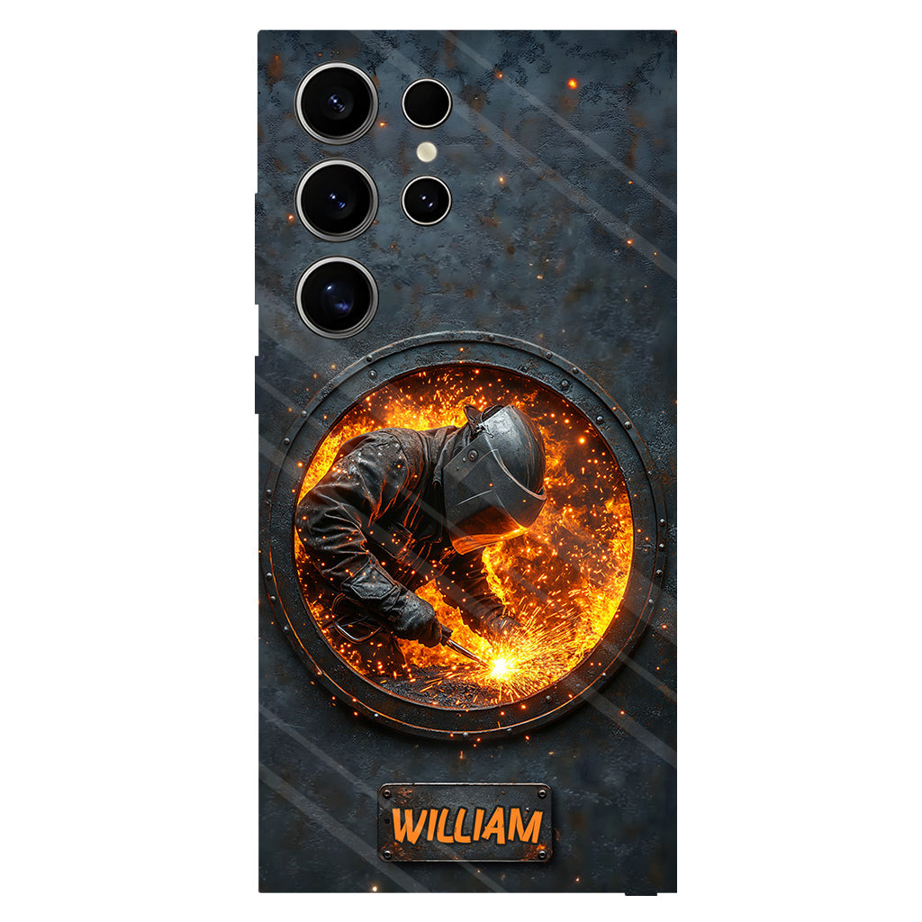 Gift For Welder Man - Personalized Welder Full Print Phone Case