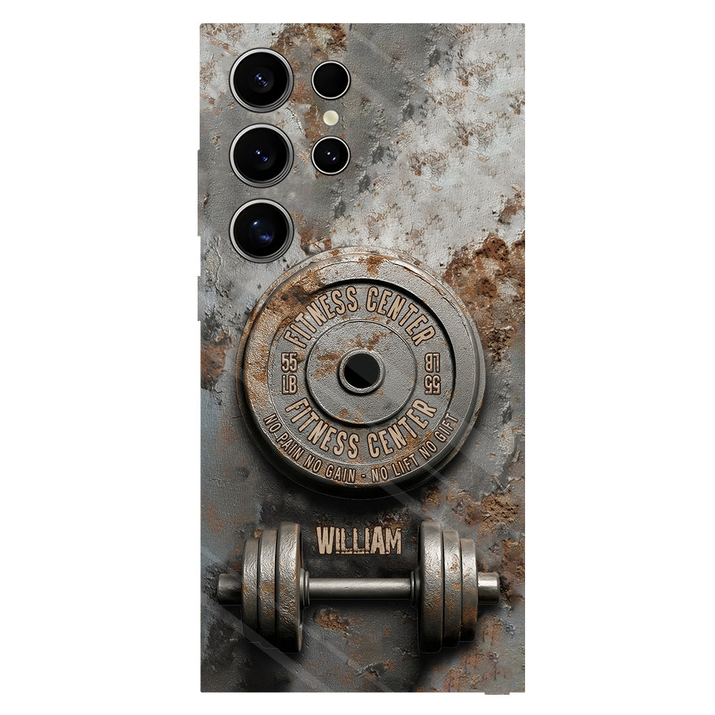 Pas de douleur, pas de gain - Coque de téléphone personnalisée avec imprimé fitness