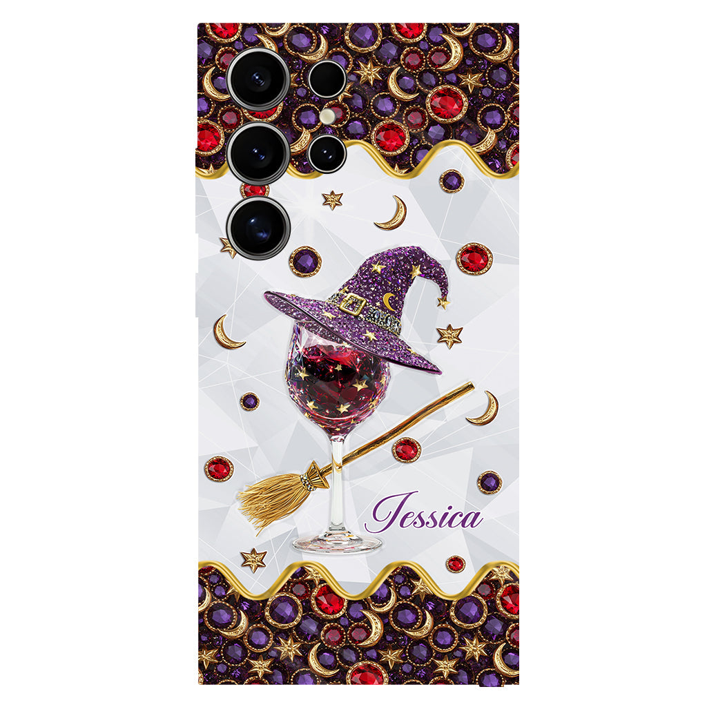 Wine Witch - Personalized Witch Full Print Phone Case
