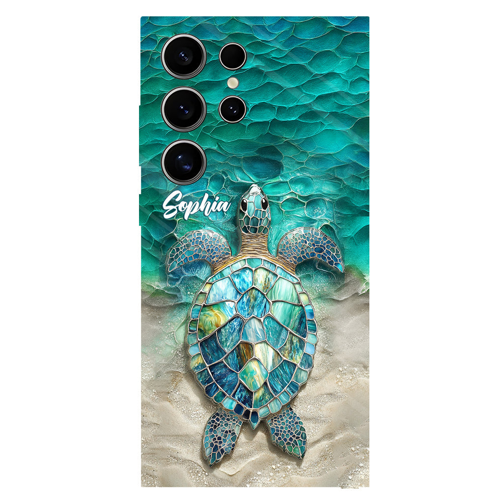 Sea Turtle Lovers - Personalized Turtle Full Print Phone Case