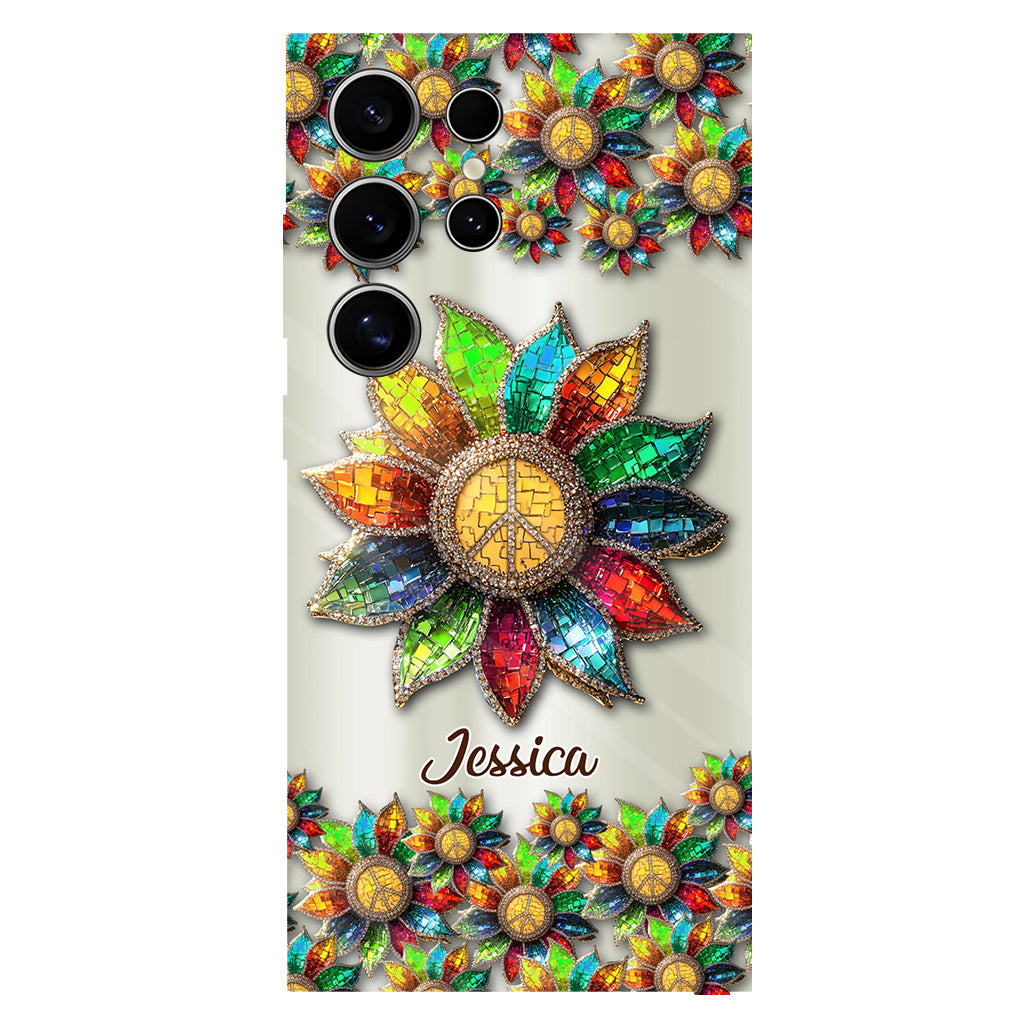 Coque de téléphone personnalisée Hippie Soul - Motif hippie intégral