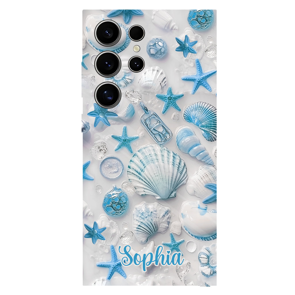Beach Lovin' Girl - Personalized Sea Lover Full Print Phone Case