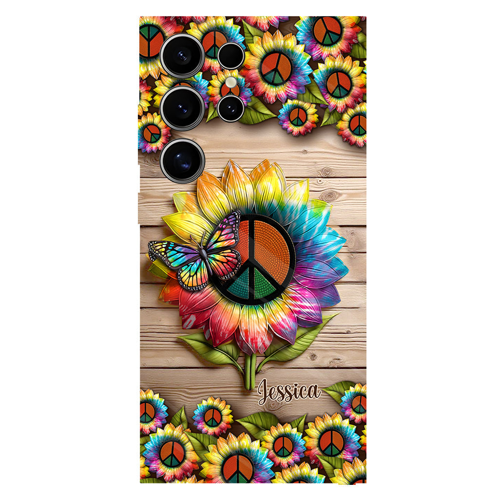 Coque de téléphone personnalisée Hippie Soul - Motif hippie intégral