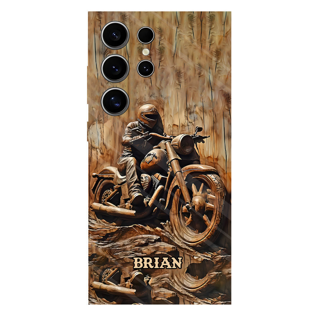 Biker - Personalized Biker Full Print Phone Case