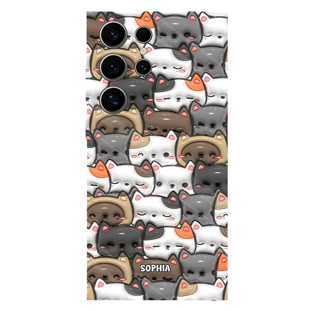 Yes I Do Need All These Cats - Personalized Cat Full Print Phone Case