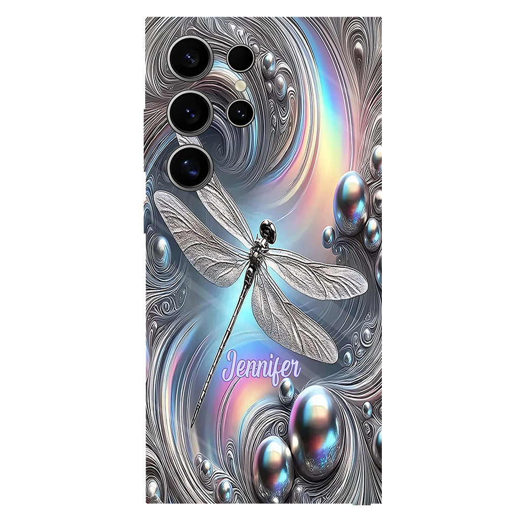 Magnifique libellule - Coque de téléphone personnalisée avec motif libellule intégral