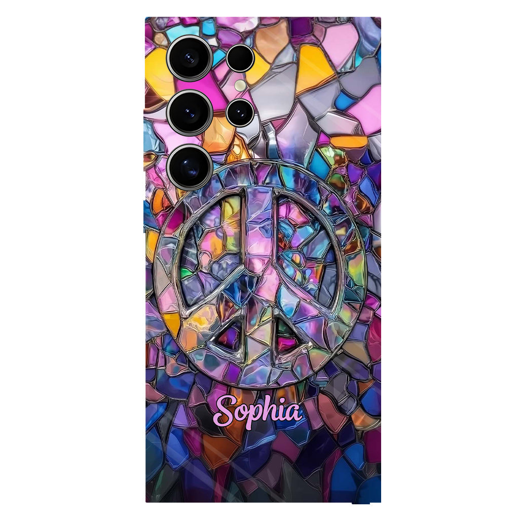 Coque de téléphone personnalisée Hippie Soul - Motif hippie intégral
