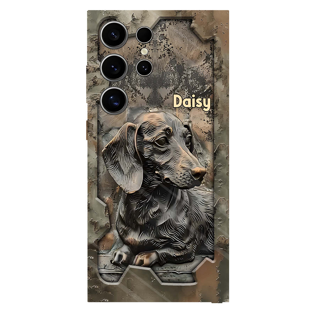 Life Is Better With My Dachshund - Personalized Dog Full Print Phone Case