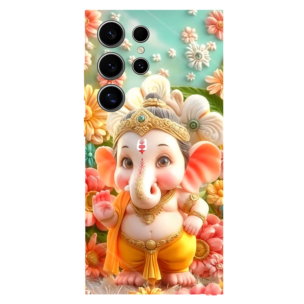 Coque de téléphone Ganesha - Impression intégrale hindoue