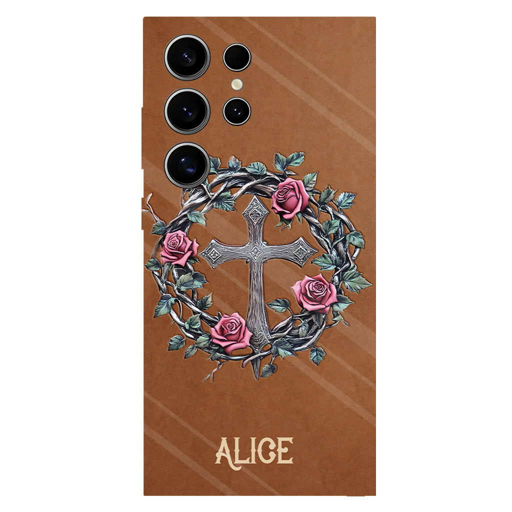 Croire - Coque de téléphone personnalisée avec impression chrétienne intégrale