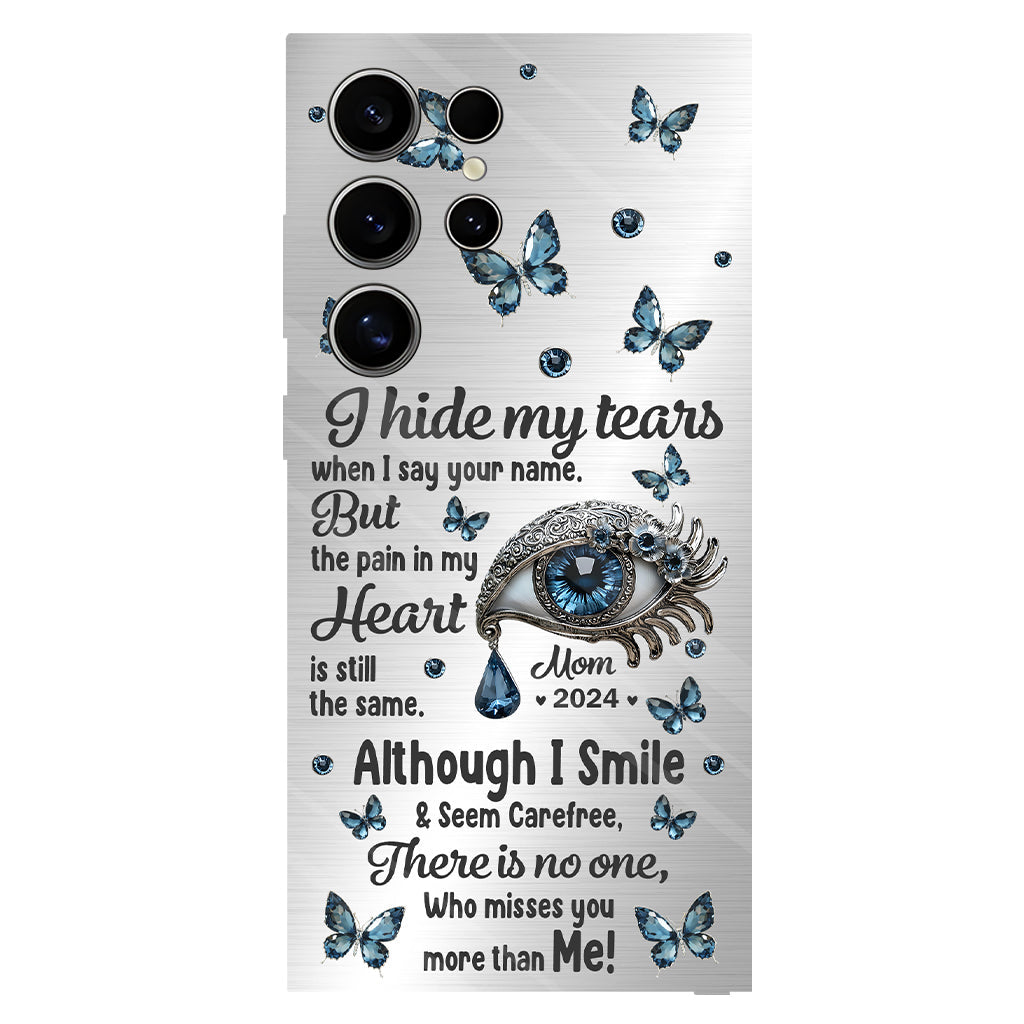 Mes larmes - Coque de téléphone personnalisée en hommage à mes larmes