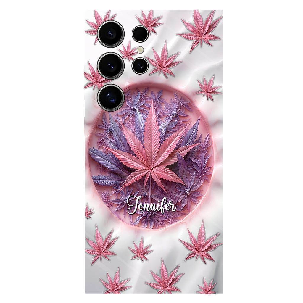 High Life - Personalized Weed Full Print Phone Case