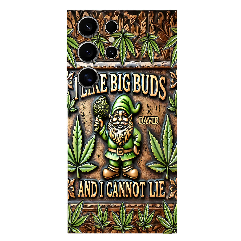 J'aime les grosses têtes - Coque de téléphone personnalisée avec impression intégrale sur le thème du cannabis