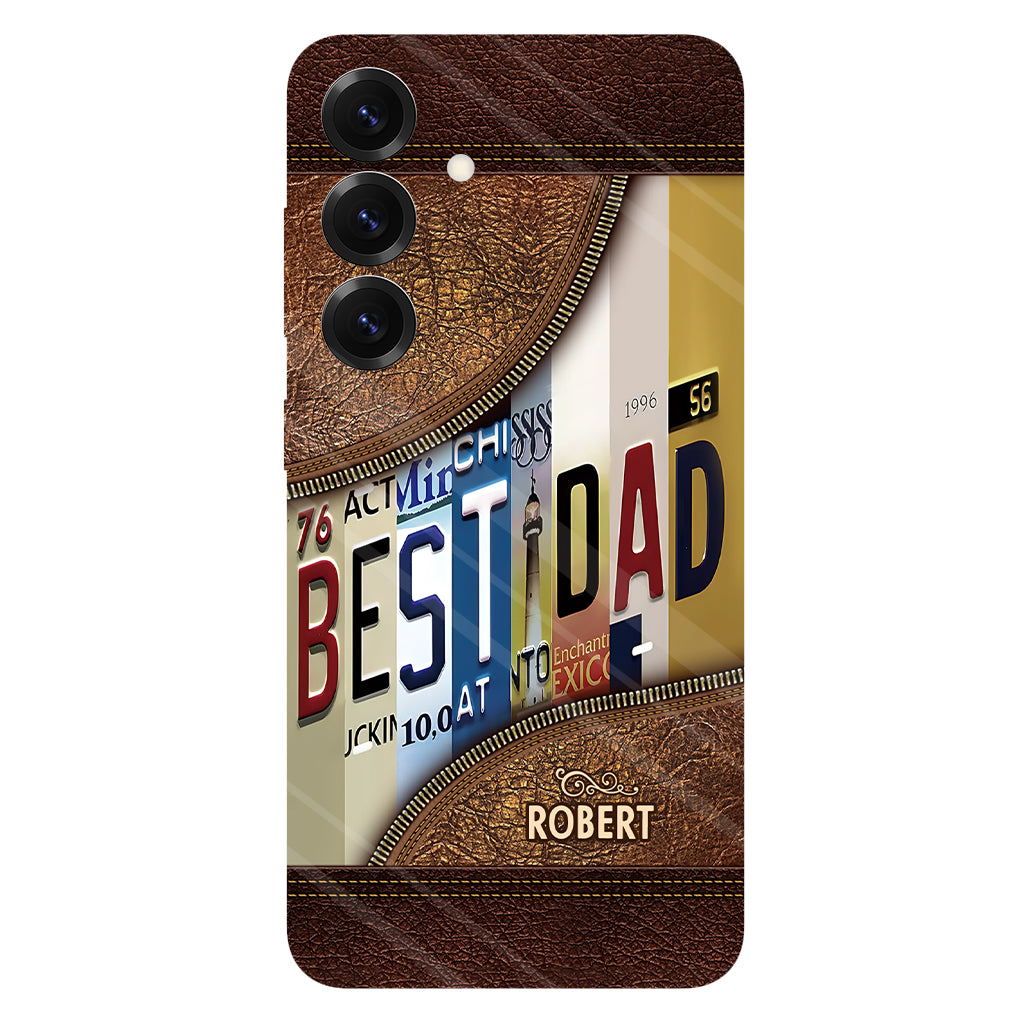Best Dad Ever - Personalized Father Full Print Phone Case