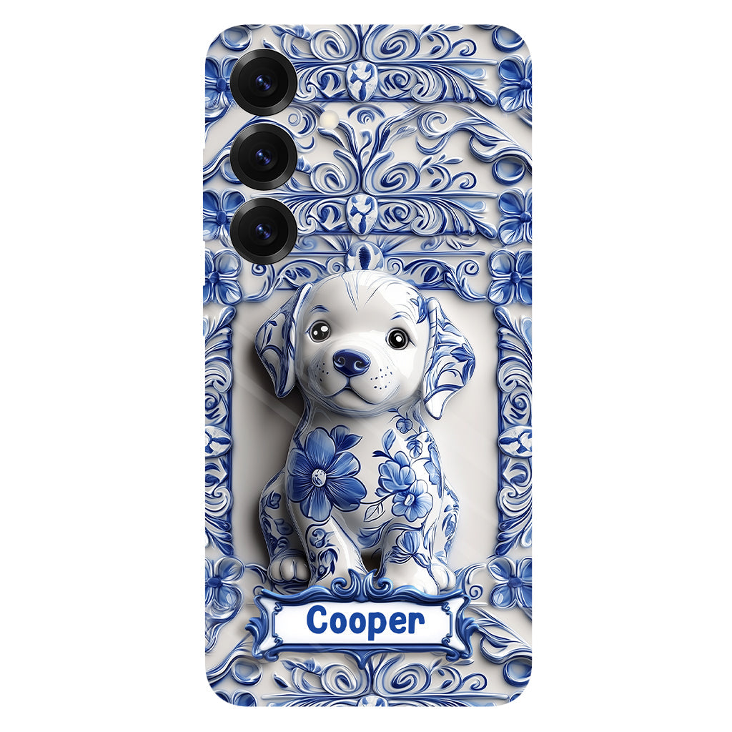 Cute Labrador Retriever - Personalized Dog Full Print Phone Case